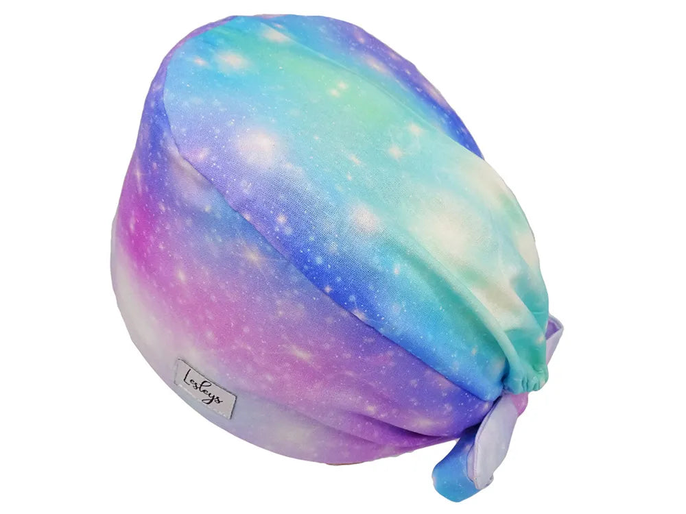 Cotton Scrub Cap - Calot de Bloc - Gorro Quirofano - Cuffia Chirurgica - Pink Space