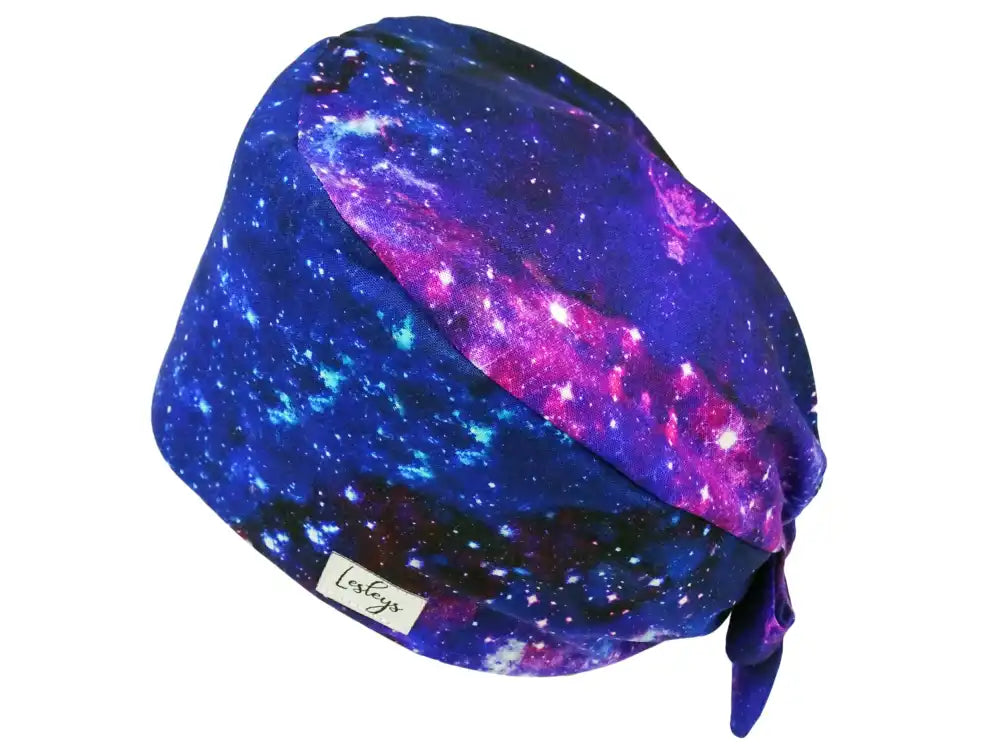Cotton Scrub Cap - Calot de Bloc - Gorro Quirofano - Cuffia Chirurgica - Blue Space