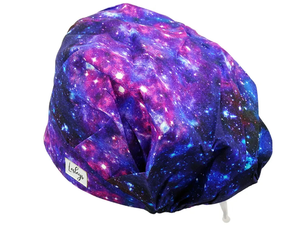 Cotton Scrub Cap - Calot de Bloc - Gorro Quirofano - Cuffia Chirurgica - Blue Space