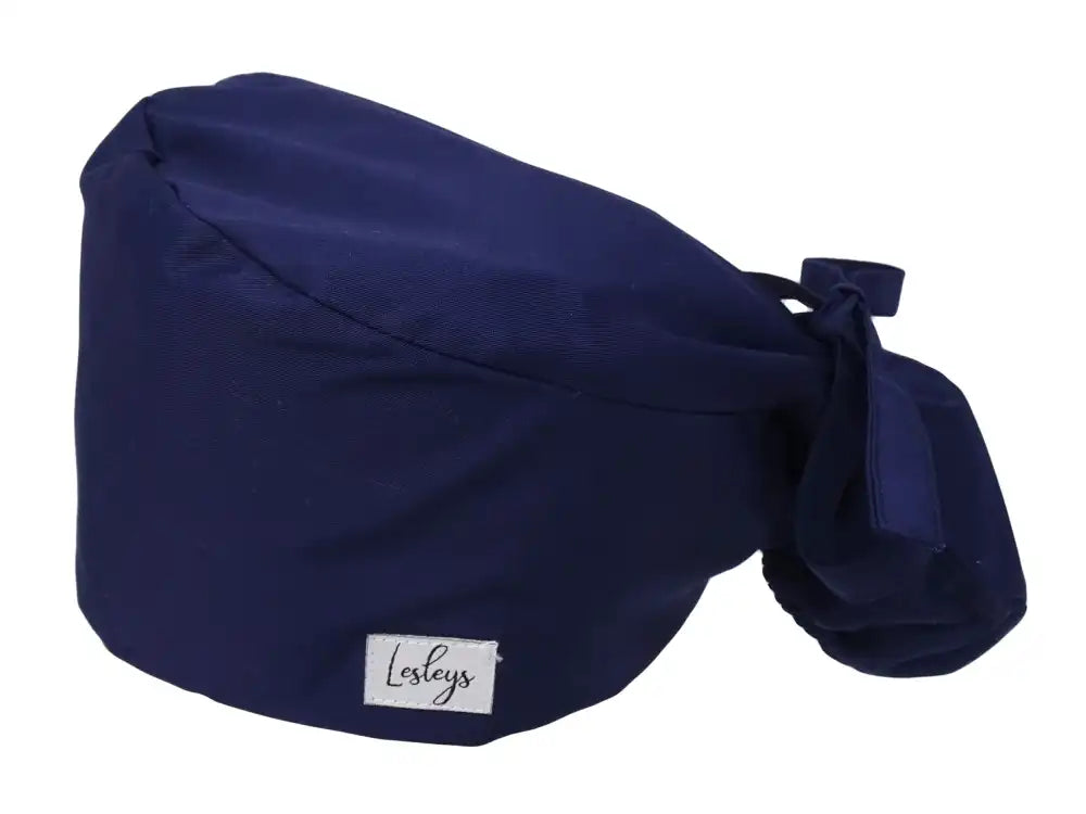 Cotton Scrub Cap - Calot de Bloc - Gorro Quirofano - Cuffia Chirurgica - Navy Blue