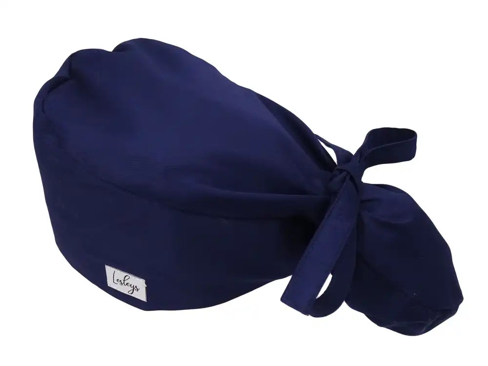 Cotton Scrub Cap - Calot de Bloc - Gorro Quirofano - Cuffia Chirurgica - Navy Blue