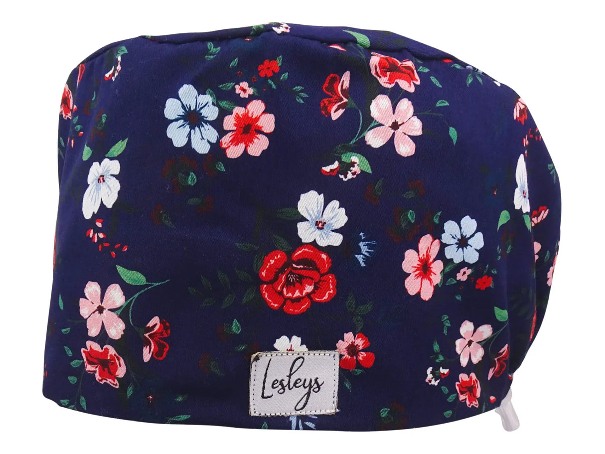 surgical-cap-comfort-flower-meadow