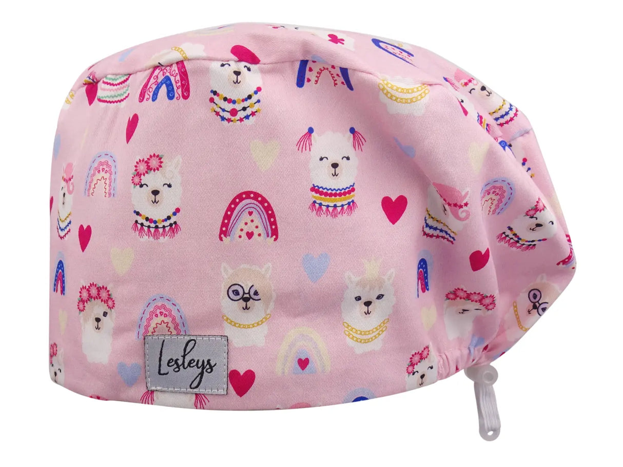 surgical-cap-comfort-cute-lama