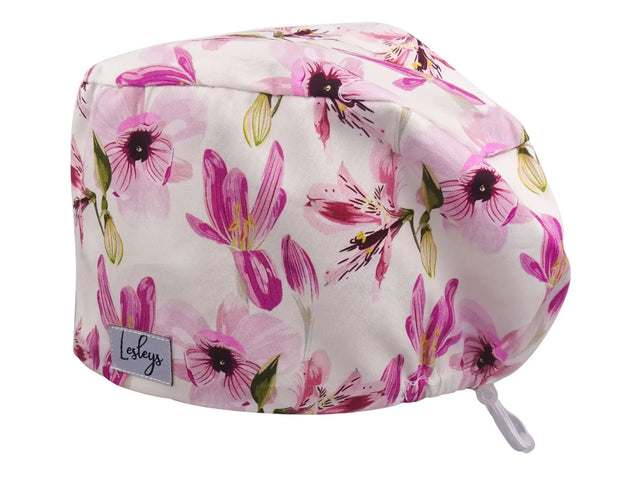 surgical-cap-comfort-wild-rose