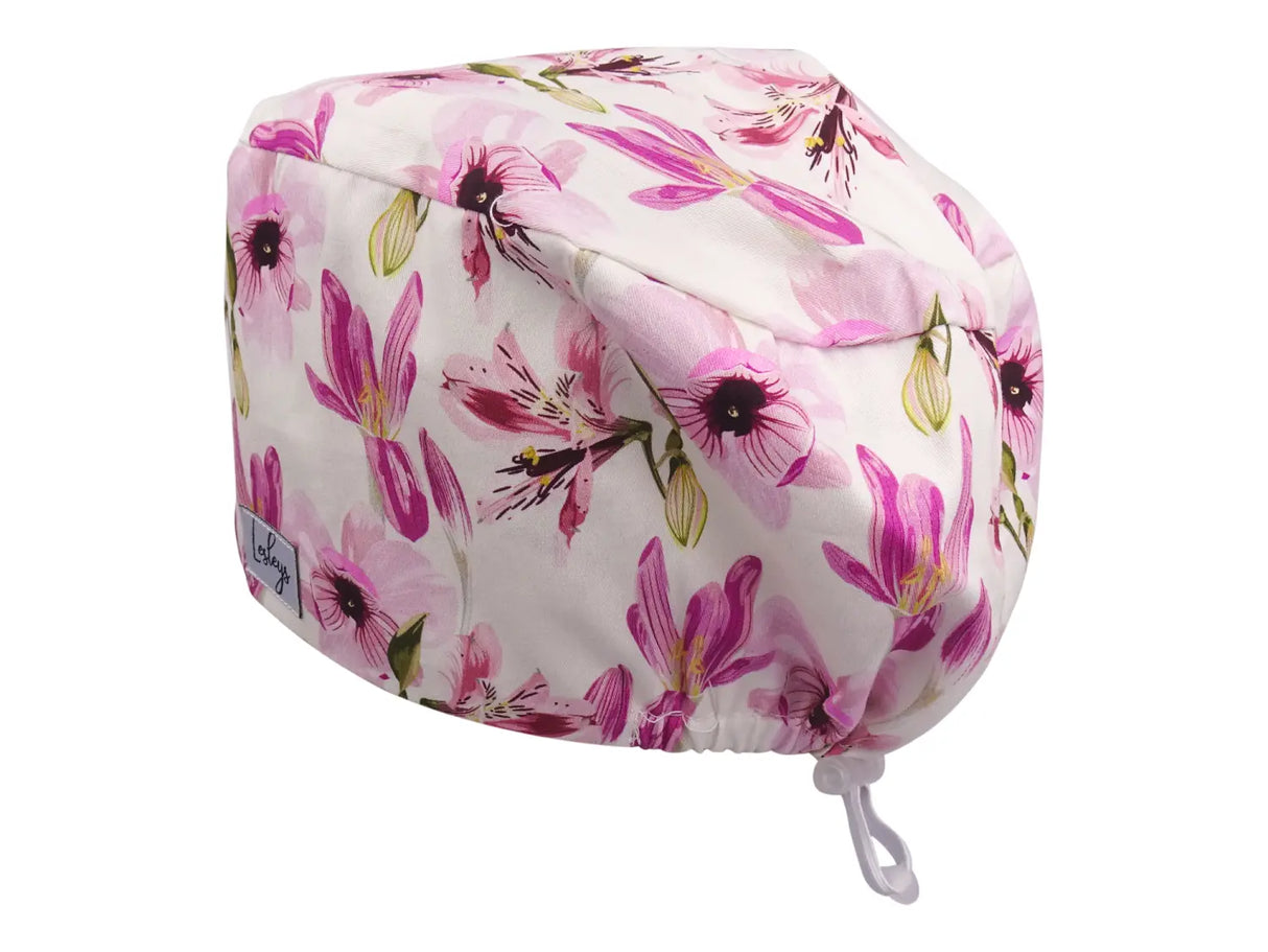 surgical-cap-comfort-wild-rose