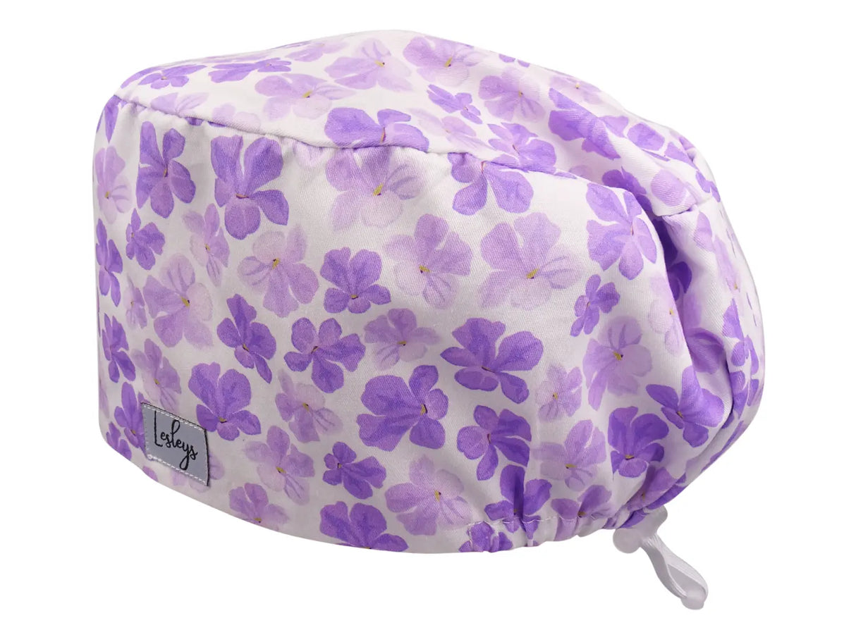 surgical-cap-comfort-violet-flower
