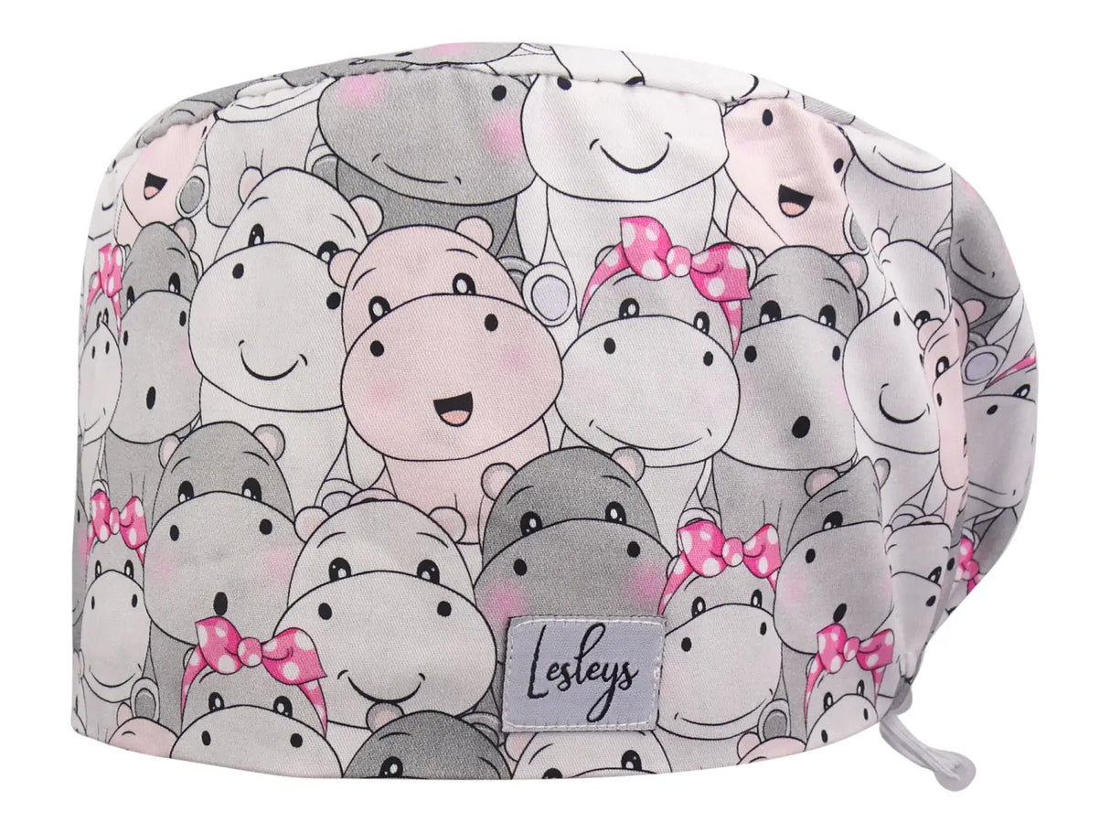 surgical-cap-comfort-hippo-party