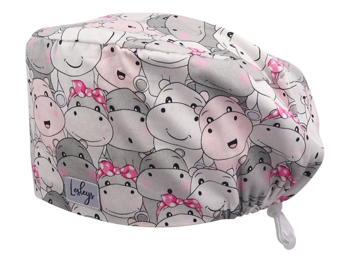 surgical-cap-comfort-hippo-party