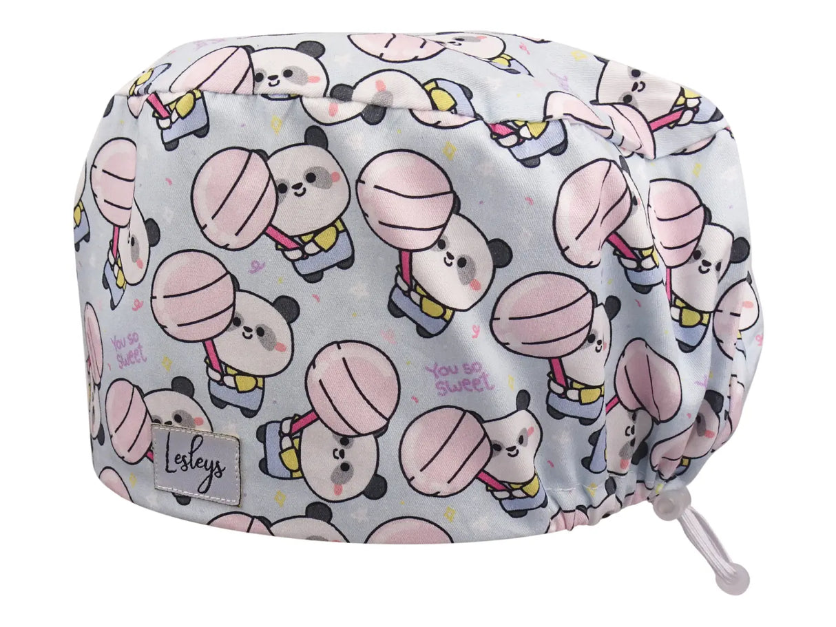 surgical-cap-comfort-panda-candy