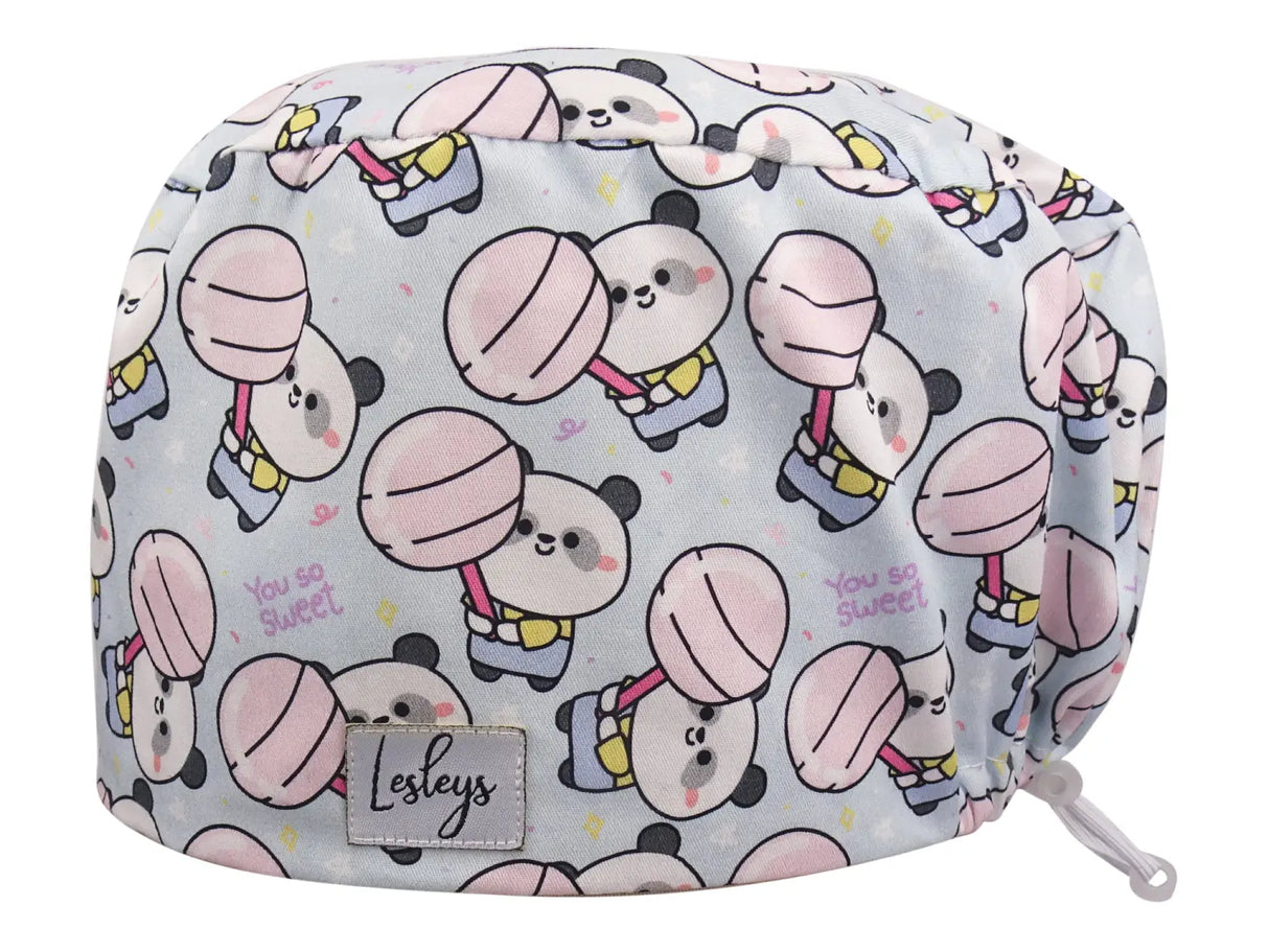 surgical-cap-comfort-panda-candy