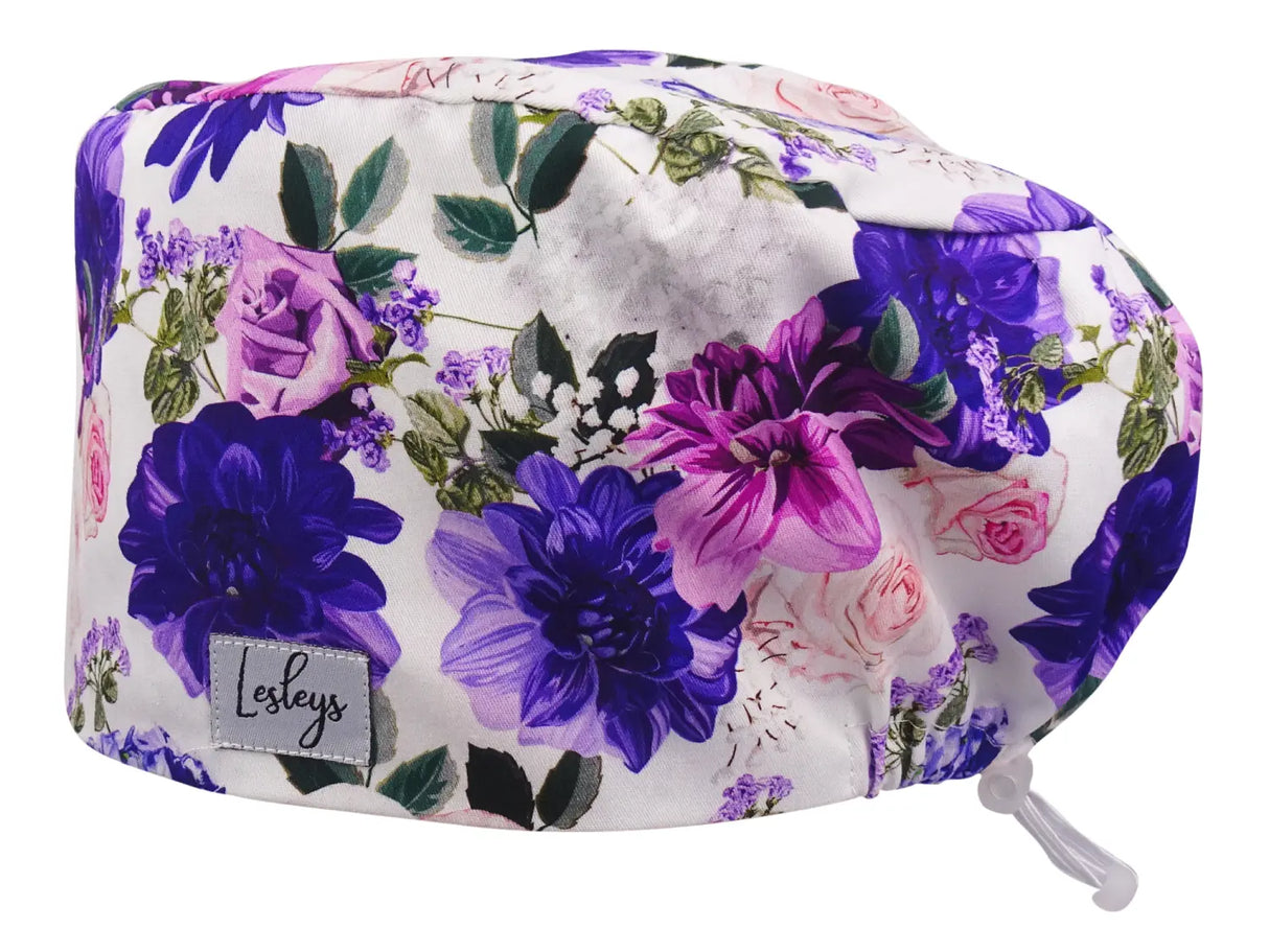 surgical-cap-comfort-flower-bouquet