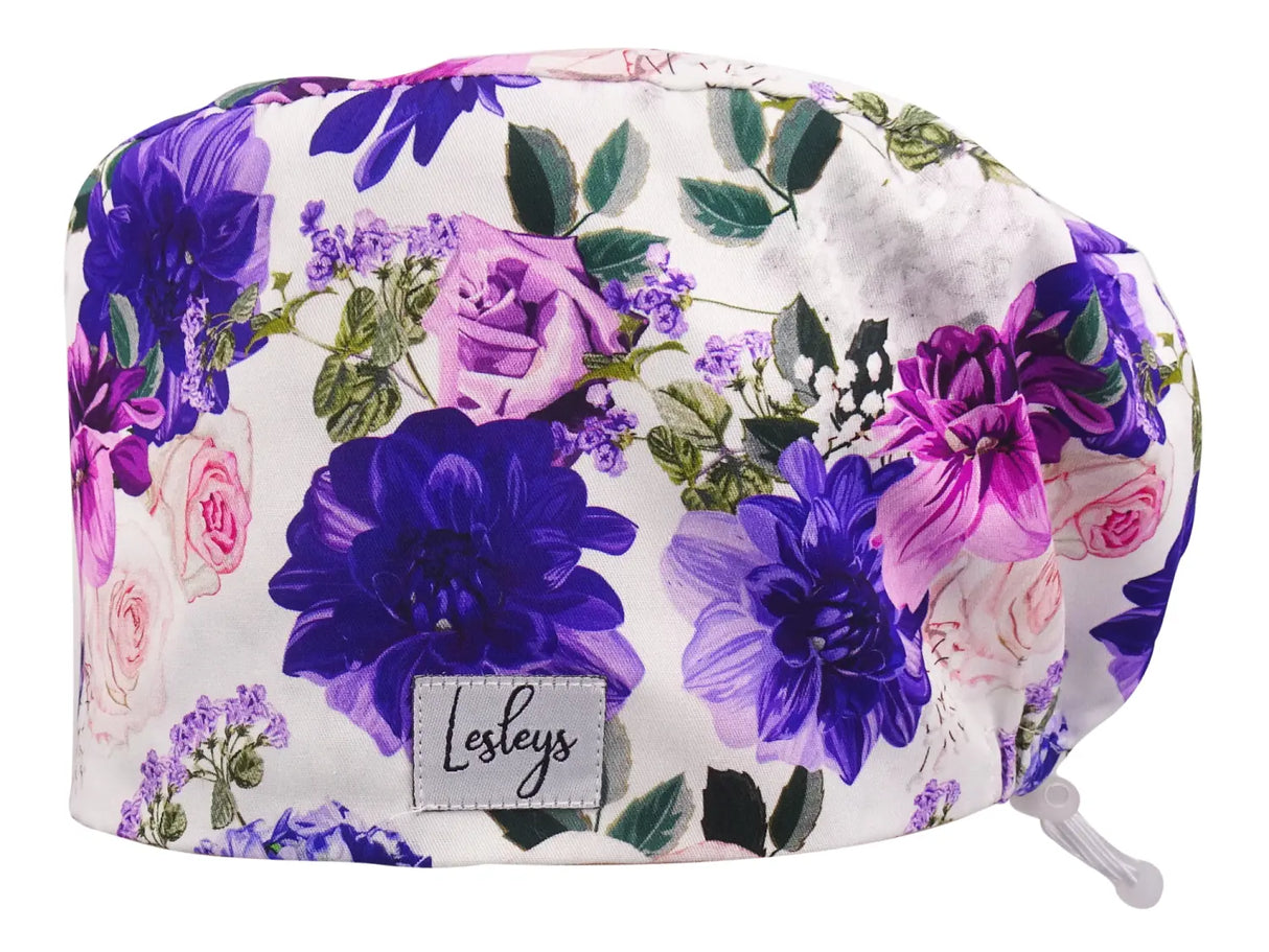 surgical-cap-comfort-flower-bouquet