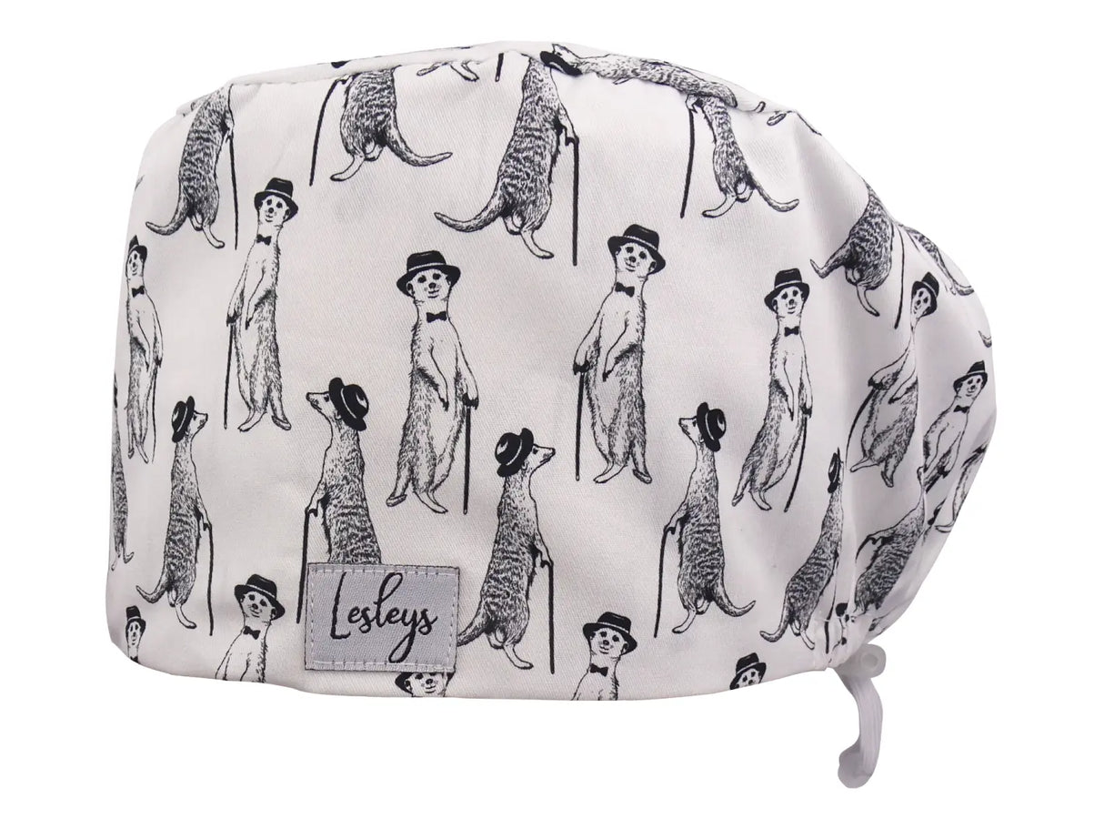 surgical-cap-comfort-elegant-meerkat