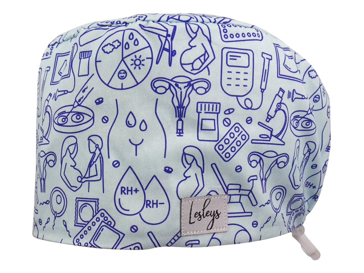 surgical-cap-comfort-obstetrics-blue
