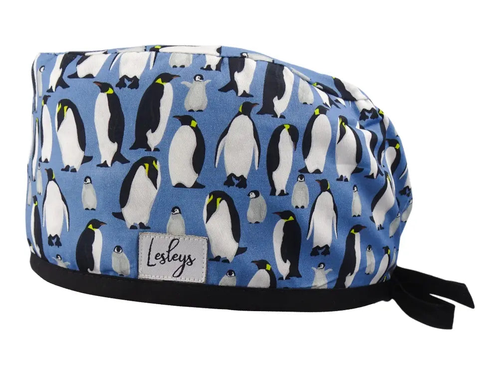 Slim Surgical Cap - Penguins