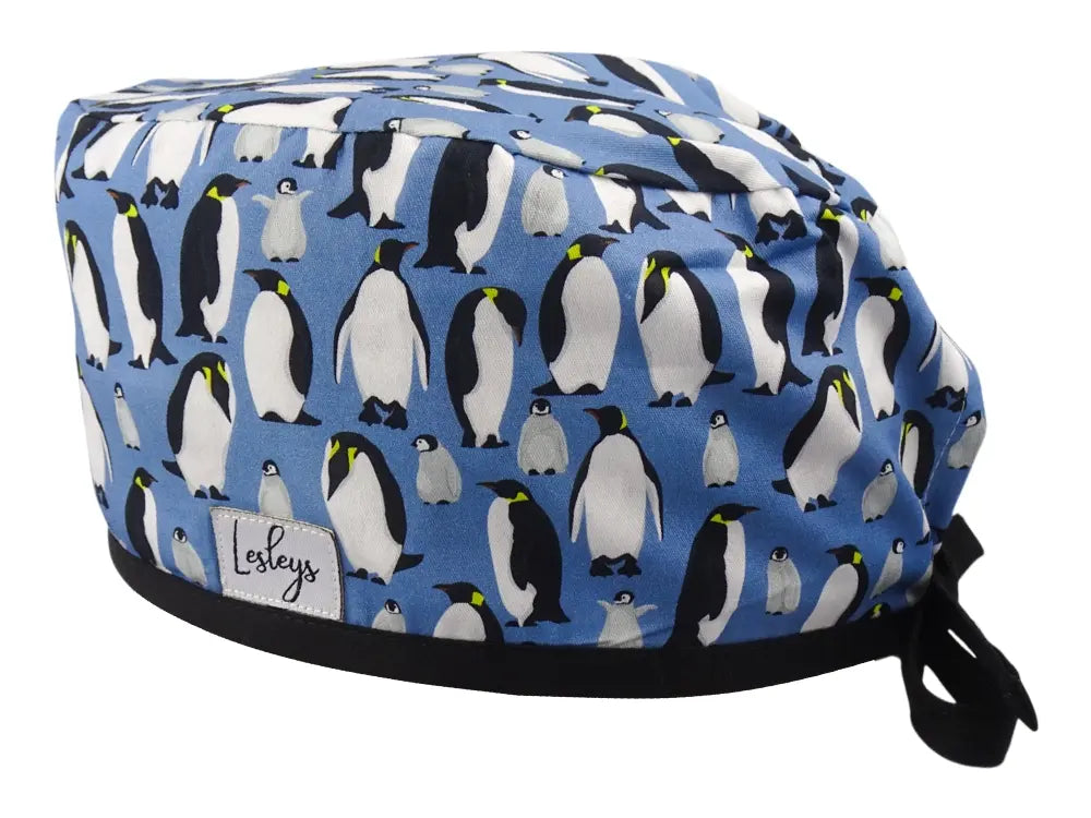 Slim Surgical Cap - Penguins