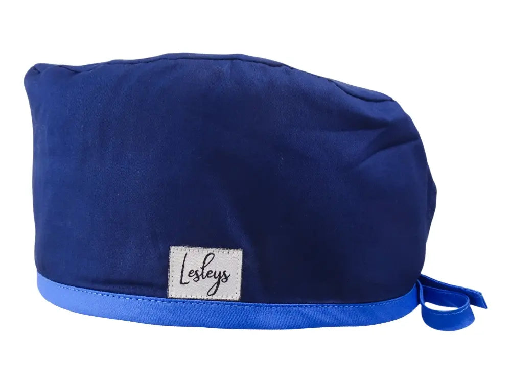 Slim Surgical Cap - Navy Blue