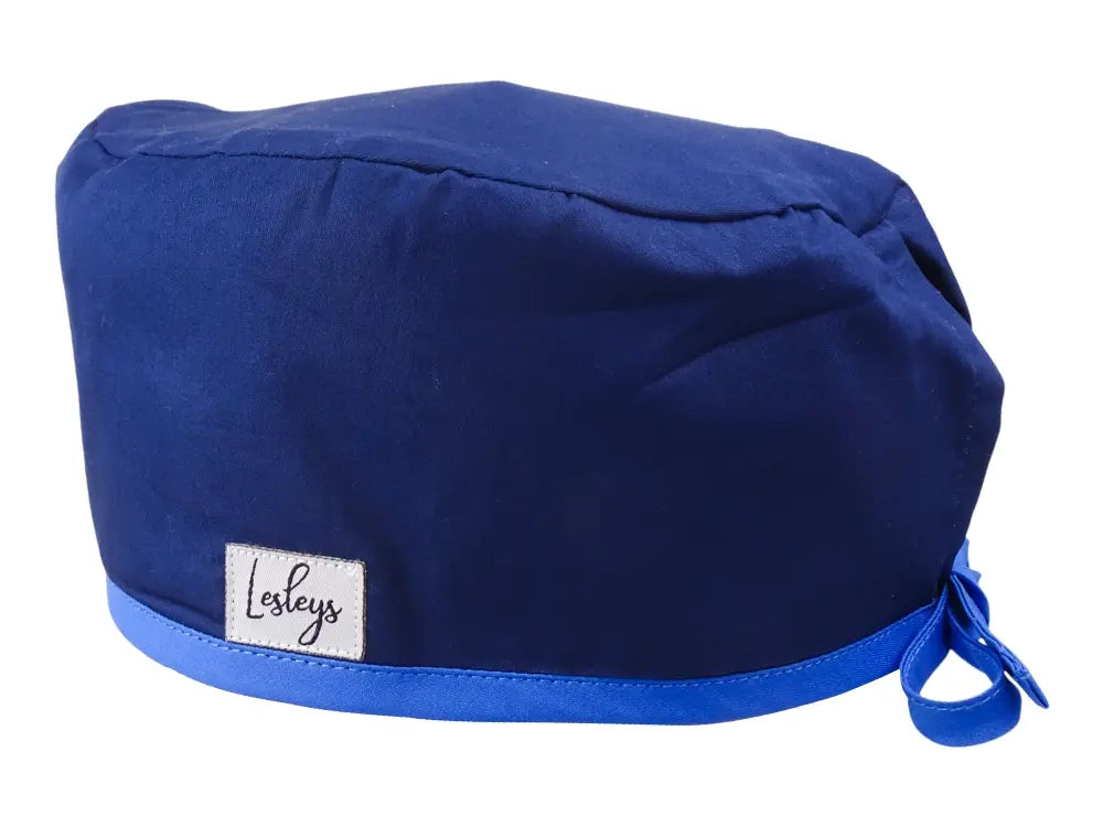 Slim Surgical Cap - Navy Blue