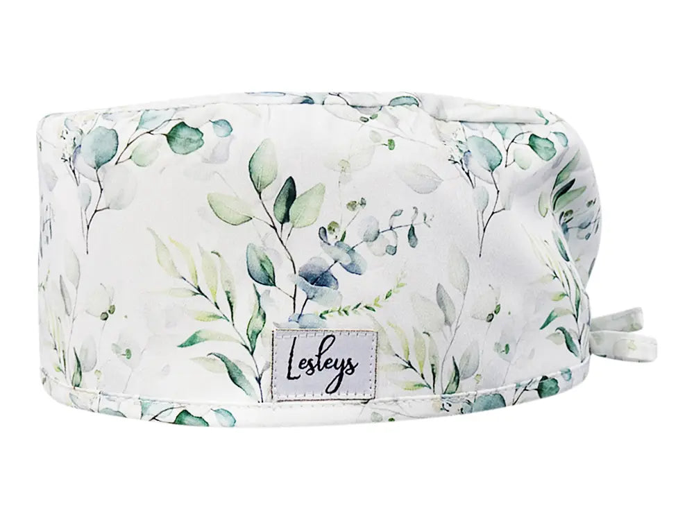 Cotton Scrub Cap - Calot de Bloc - Gorro Quirofano - Cuffia Chirurgica - Eucalyptus