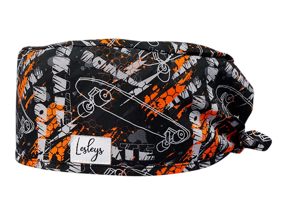 Cotton Scrub Cap - Calot de Bloc - Gorro Quirofano - Cuffia Chirurgica - Skateboard
