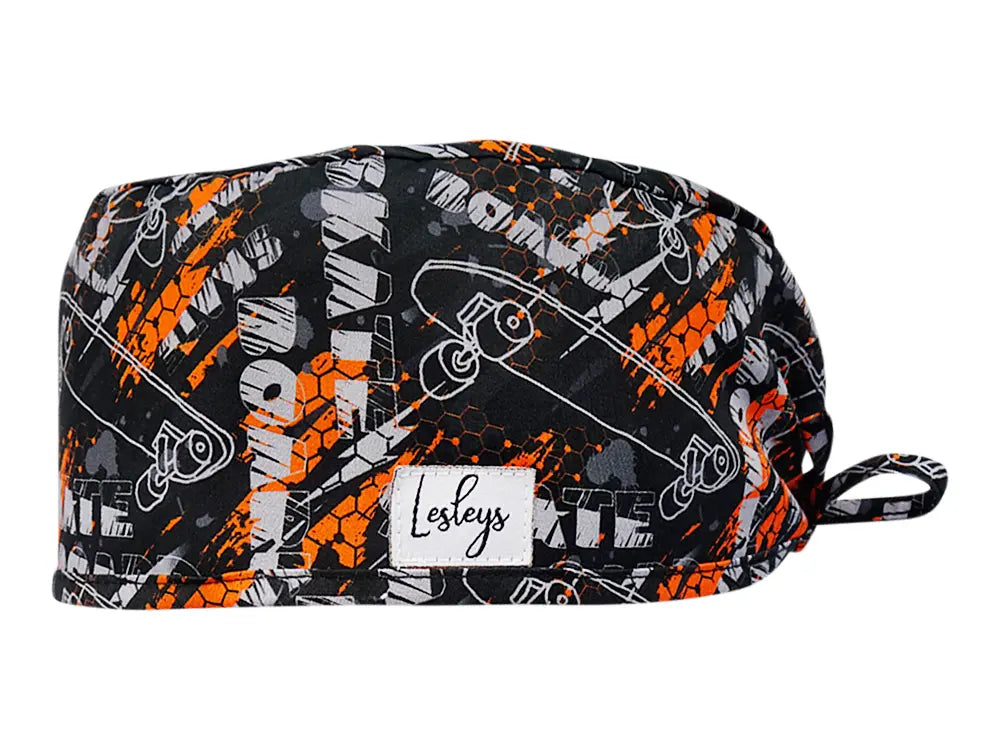 Cotton Scrub Cap - Calot de Bloc - Gorro Quirofano - Cuffia Chirurgica - Skateboard