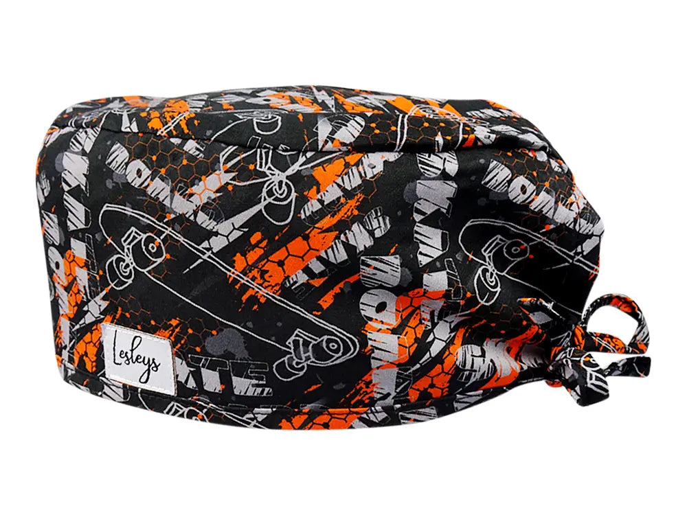 Cotton Scrub Cap - Calot de Bloc - Gorro Quirofano - Cuffia Chirurgica - Skateboard