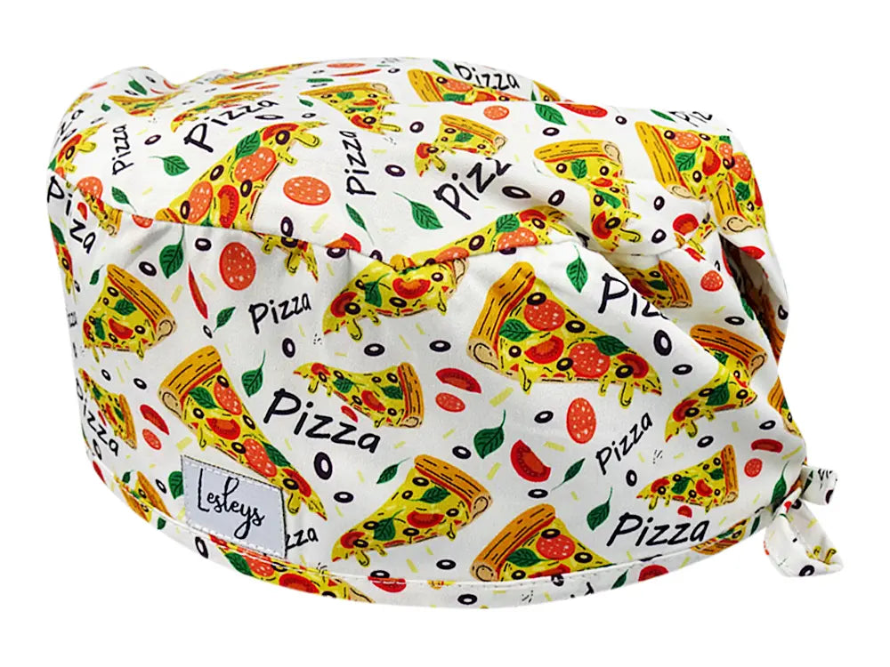 Cotton Scrub Cap - Calot de Bloc - Gorro Quirofano - Cuffia Chirurgica - Pizza