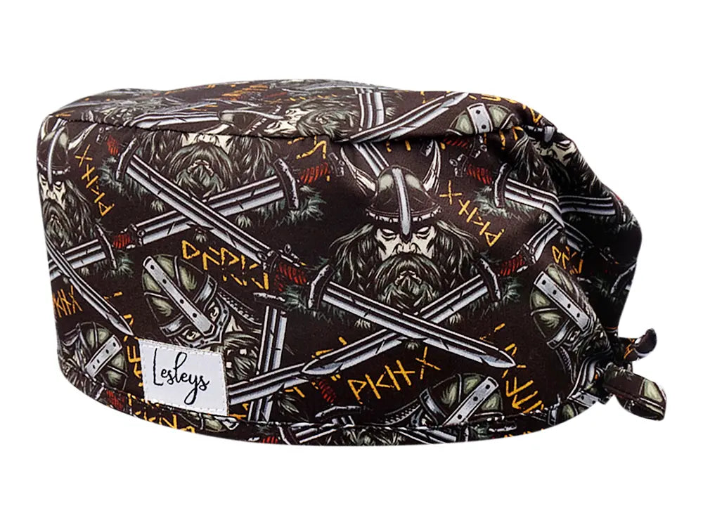 Cotton Scrub Cap - Calot de Bloc - Gorro Quirofano - Cuffia Chirurgica - Vikings