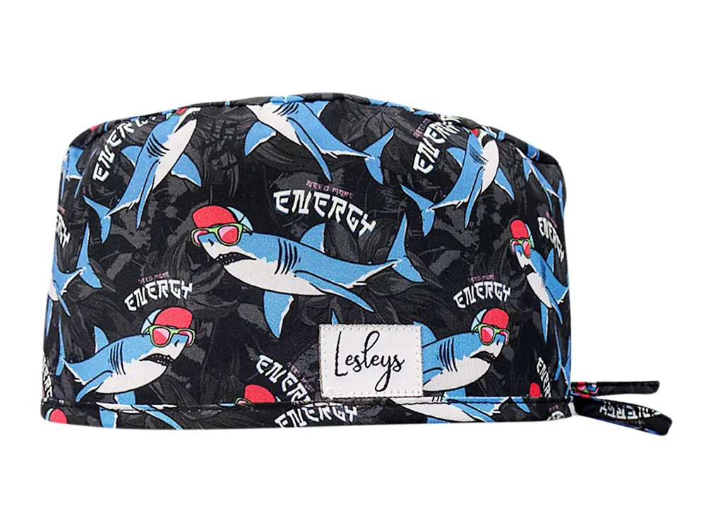 Cotton Scrub Cap - Calot de Bloc - Gorro Quirofano - Cuffia Chirurgica - Need more Energy