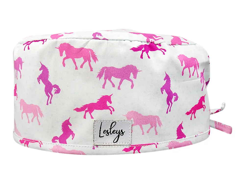 Cotton Scrub Cap - Calot de Bloc - Gorro Quirofano - Cuffia Chirurgica - Unicorn Herd