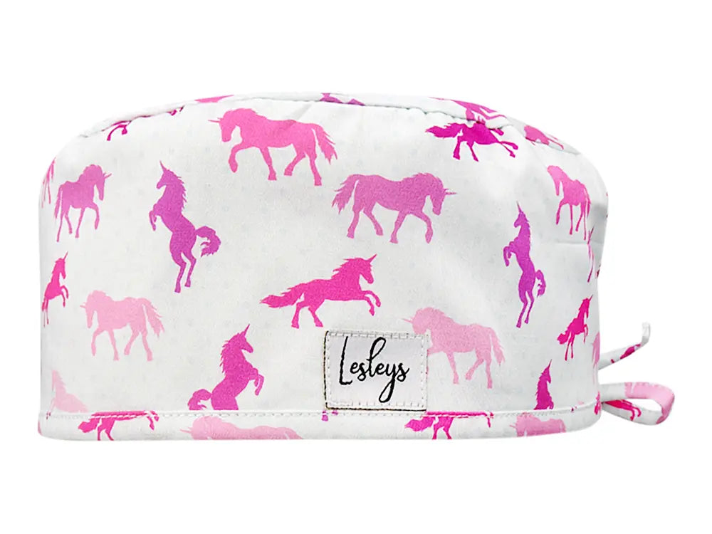 Cotton Scrub Cap - Calot de Bloc - Gorro Quirofano - Cuffia Chirurgica - Unicorn Herd