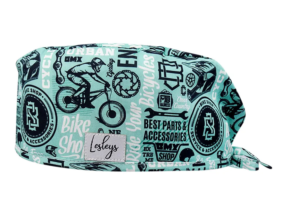 Cotton Scrub Cap - Calot de Bloc - Gorro Quirofano - Cuffia Chirurgica - Cyclery