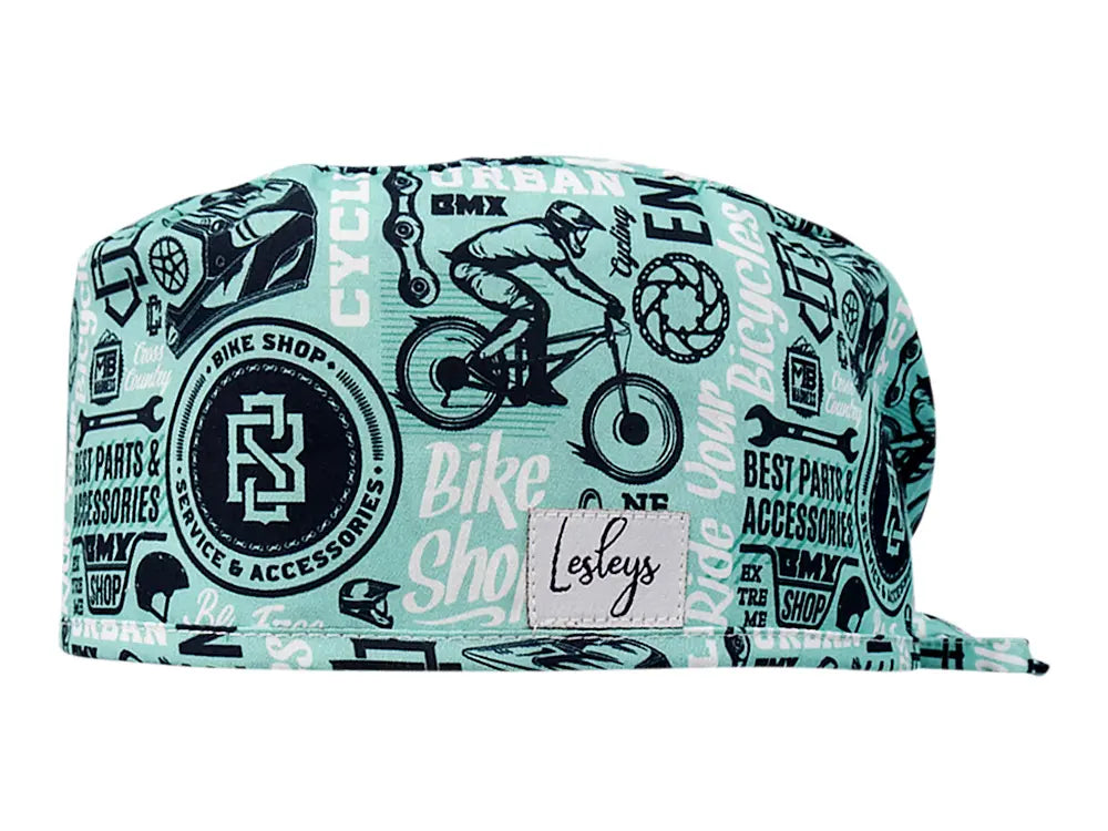 Cotton Scrub Cap - Calot de Bloc - Gorro Quirofano - Cuffia Chirurgica - Cyclery