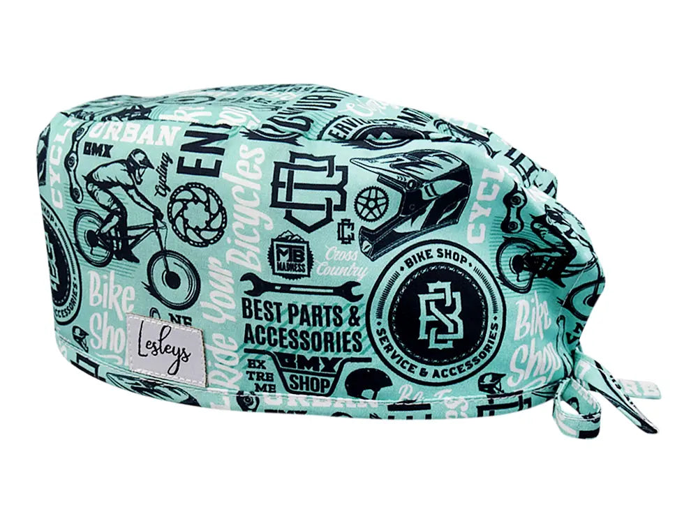 Cotton Scrub Cap - Calot de Bloc - Gorro Quirofano - Cuffia Chirurgica - Cyclery