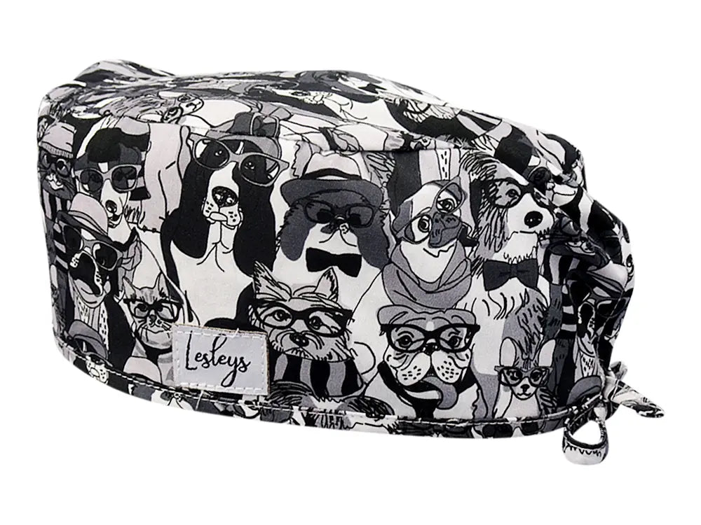 Cotton Scrub Cap - Calot de Bloc - Gorro Quirofano - Cuffia Chirurgica - Elegant Pets