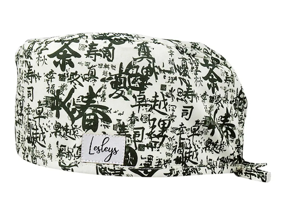 Cotton Scrub Cap - Calot de Bloc - Gorro Quirofano - Cuffia Chirurgica - Japanese