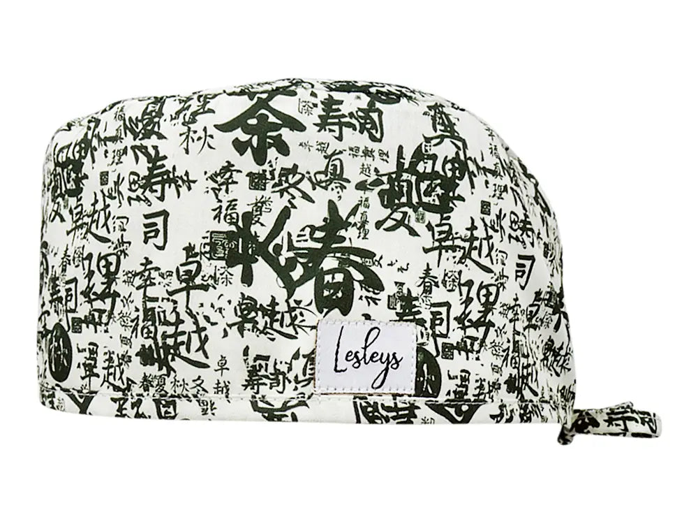 Cotton Scrub Cap - Calot de Bloc - Gorro Quirofano - Cuffia Chirurgica - Japanese