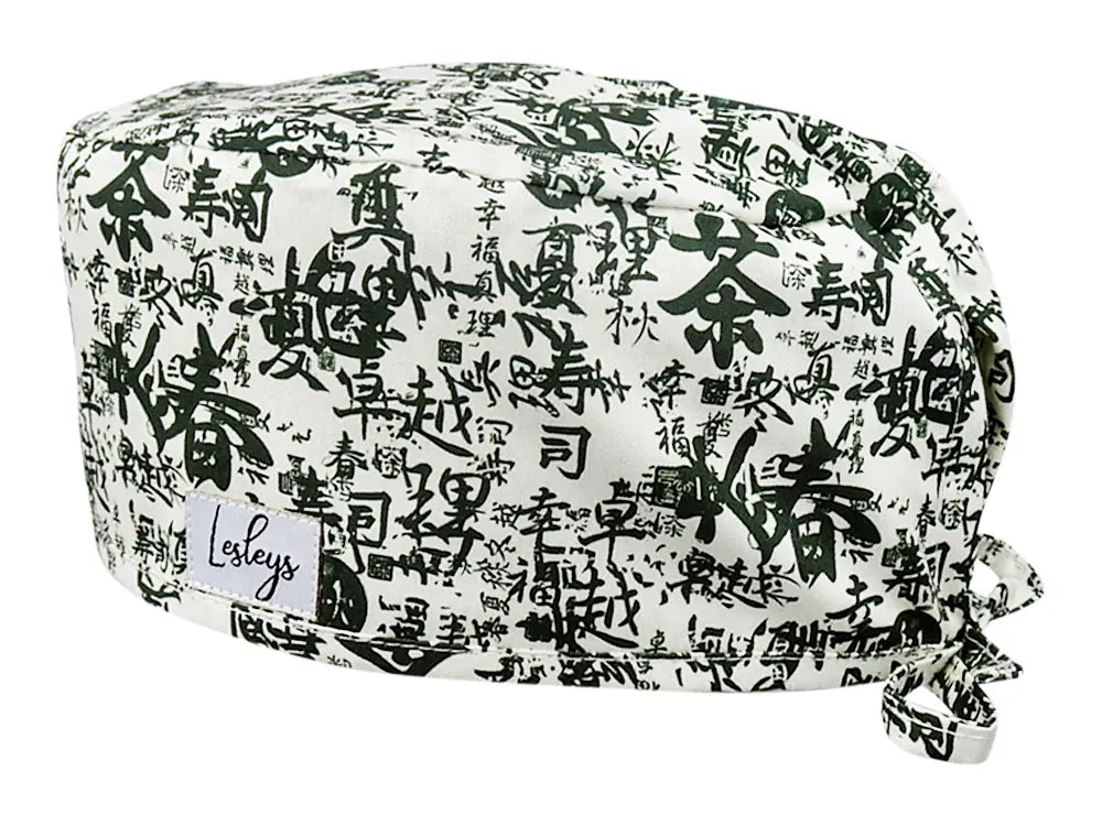 Cotton Scrub Cap - Calot de Bloc - Gorro Quirofano - Cuffia Chirurgica - Japanese