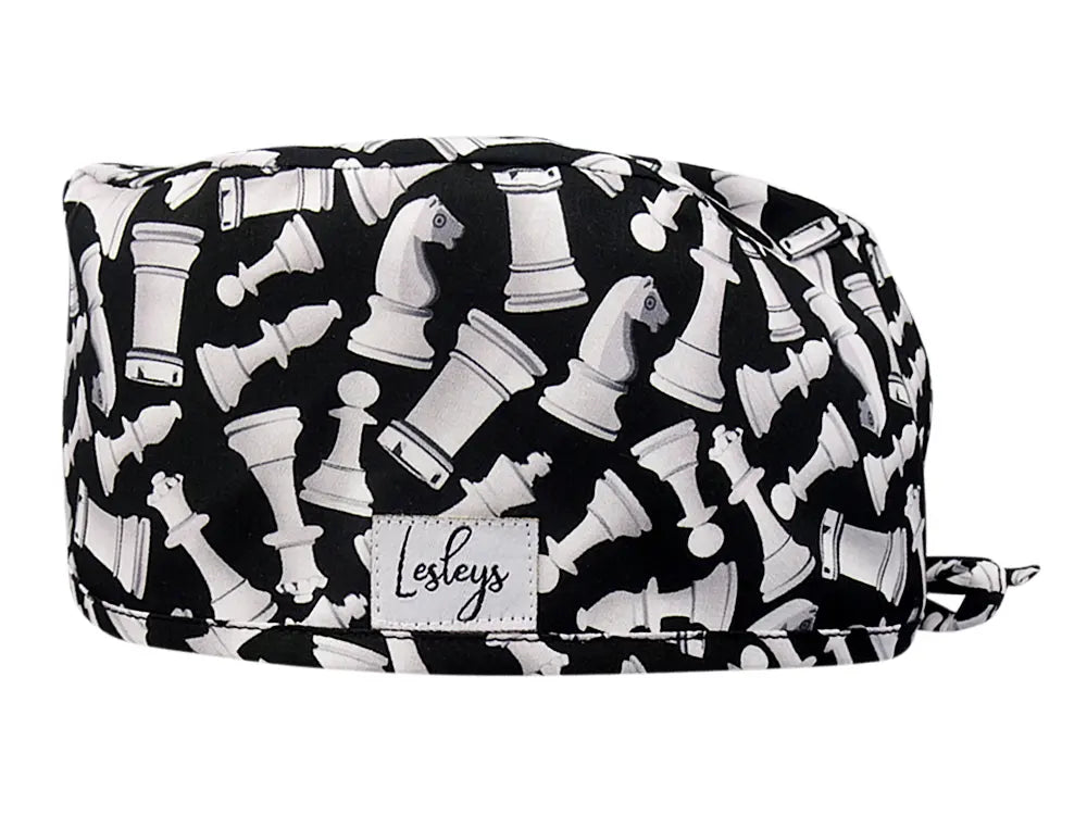 Cotton Scrub Cap - Calot de Bloc - Gorro Quirofano - Cuffia Chirurgica - Chess