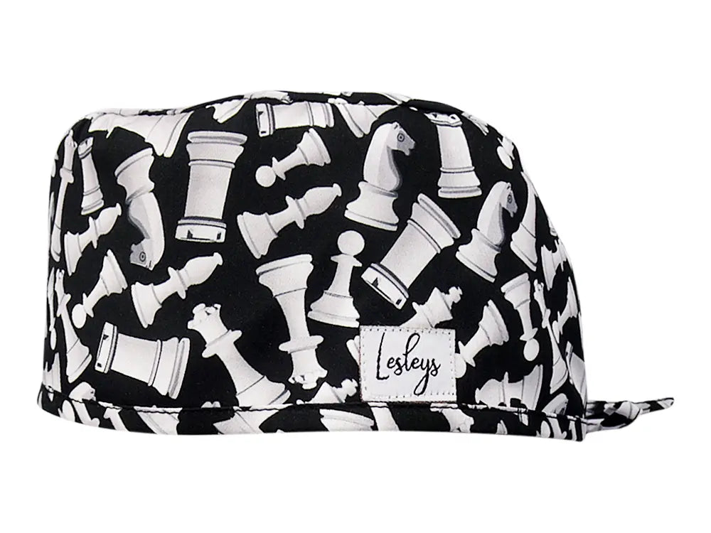 Cotton Scrub Cap - Calot de Bloc - Gorro Quirofano - Cuffia Chirurgica - Chess