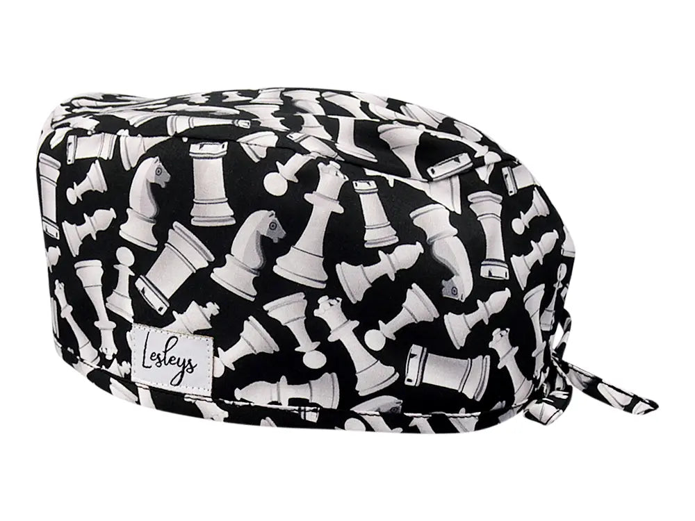 Cotton Scrub Cap - Calot de Bloc - Gorro Quirofano - Cuffia Chirurgica - Chess