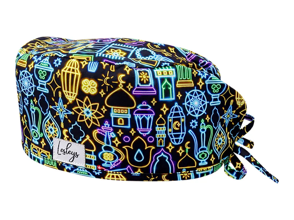 Cotton Scrub Cap - Calot de Bloc - Gorro Quirofano - Cuffia Chirurgica - Oriental