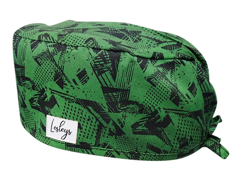 Cotton Scrub Cap - Calot de Bloc - Gorro Quirofano - Cuffia Chirurgica - Green River