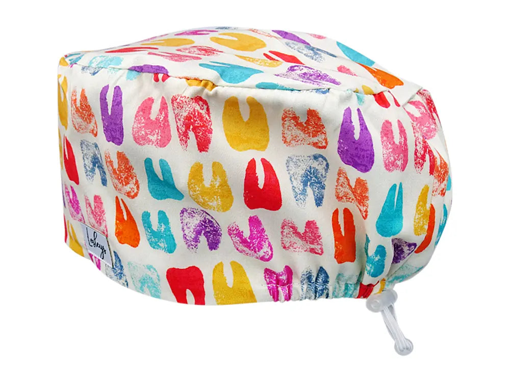 Cotton Scrub Cap - Calot de Bloc - Gorro Quirofano - Cuffia Chirurgica - Dentist Art