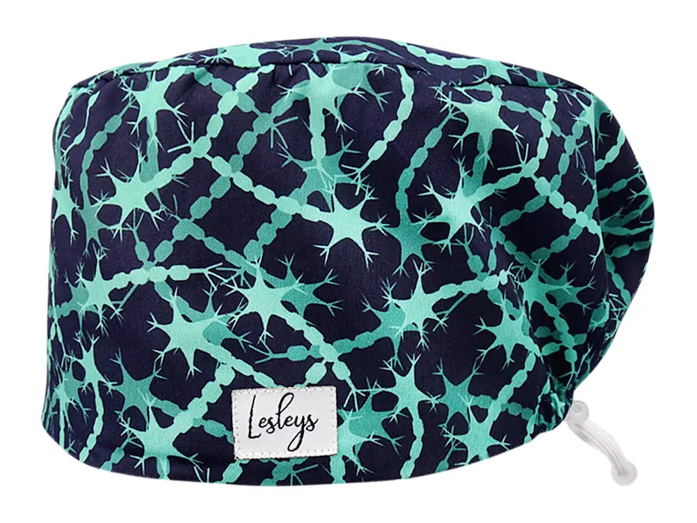 Cotton Scrub Cap - Calot de Bloc - Gorro Quirofano - Cuffia Chirurgica - Neurons