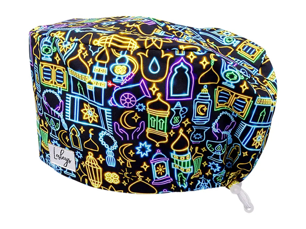 Cotton Scrub Cap - Calot de Bloc - Gorro Quirofano - Cuffia Chirurgica - Oriental