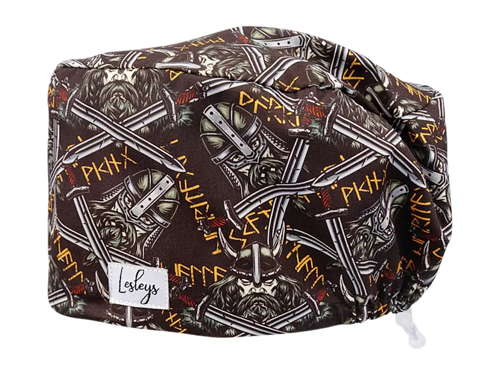 Cotton Scrub Cap - Calot de Bloc - Gorro Quirofano - Cuffia Chirurgica - Vikings