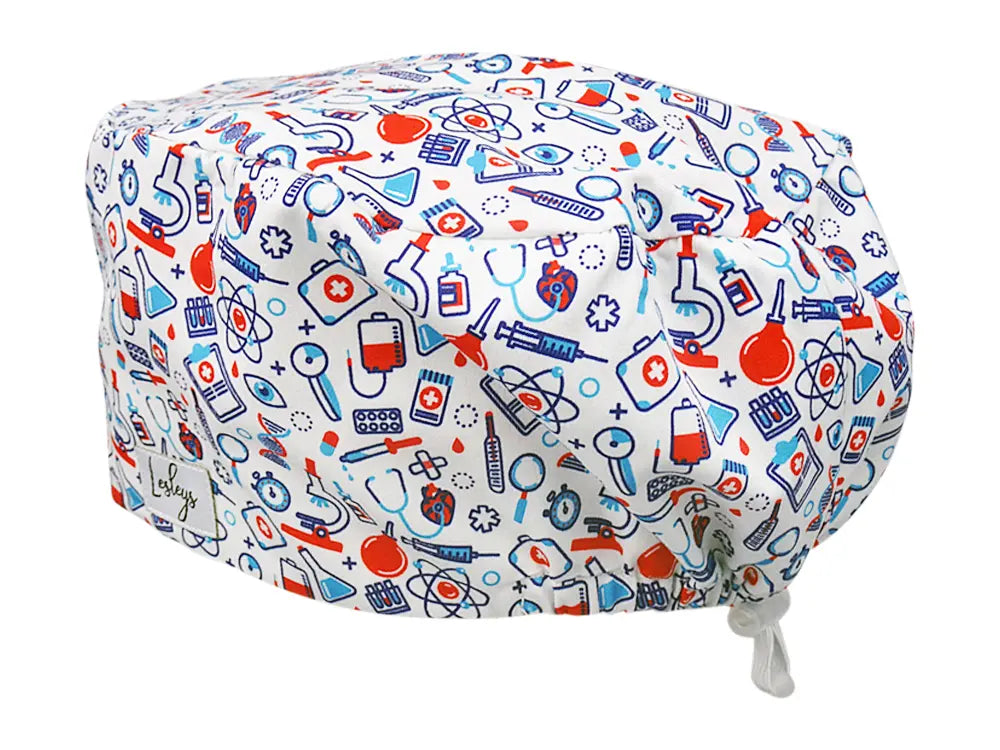Cotton Scrub Cap - Calot de Bloc - Gorro Quirofano - Cuffia Chirurgica - Medical Lab