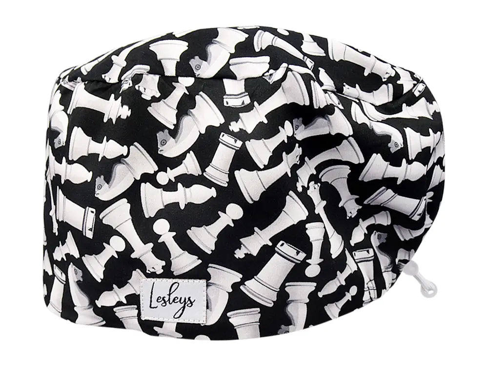 Cotton Scrub Cap - Calot de Bloc - Gorro Quirofano - Cuffia Chirurgica - Chess