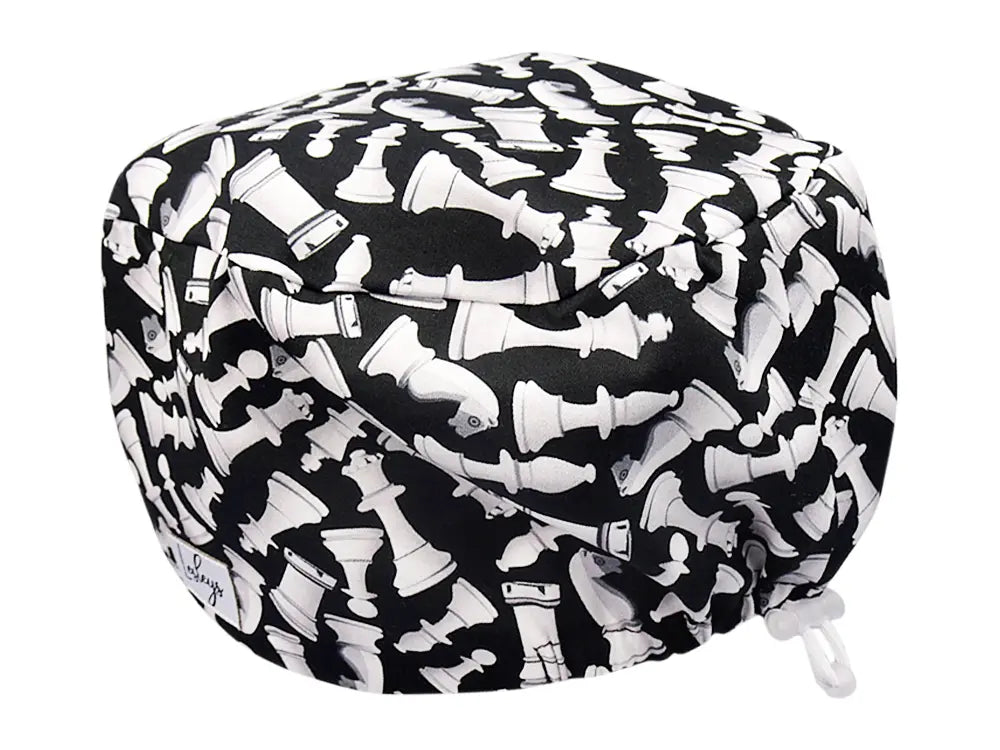 Cotton Scrub Cap - Calot de Bloc - Gorro Quirofano - Cuffia Chirurgica - Chess
